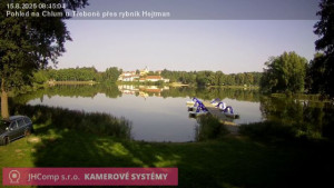 Městys Chlum u Třeboně - Rybník Hejtman - 15.8.2025 v 08:45