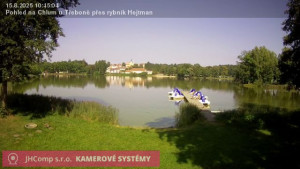 Městys Chlum u Třeboně - Rybník Hejtman - 15.8.2025 v 10:45