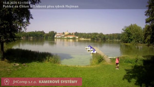 Městys Chlum u Třeboně - Rybník Hejtman - 15.8.2025 v 12:15