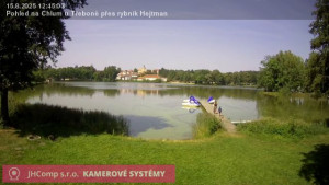 Městys Chlum u Třeboně - Rybník Hejtman - 15.8.2025 v 12:45