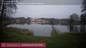 Městys Chlum u Třeboně - Rybník Hejtman - 15.11.2025 v 06:45 Městys Chlum u Třeboně - Rybník Hejtman - 15.11.2025 v 06:45