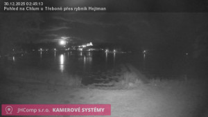 Městys Chlum u Třeboně - Rybník Hejtman - 30.12.2025 v 02:45