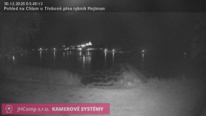 Městys Chlum u Třeboně - Rybník Hejtman - 30.12.2025 v 03:45