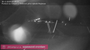 Městys Chlum u Třeboně - Rybník Hejtman - 30.12.2025 v 05:45