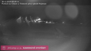 Městys Chlum u Třeboně - Rybník Hejtman - 30.12.2025 v 06:45