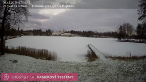 Městys Chlum u Třeboně - Rybník Hejtman - 30.12.2025 v 07:45