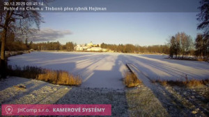 Městys Chlum u Třeboně - Rybník Hejtman - 30.12.2025 v 08:45