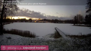 Městys Chlum u Třeboně - Rybník Hejtman - 30.12.2025 v 16:45 Městys Chlum u Třeboně - Rybník Hejtman - 30.12.2025 v 16:45