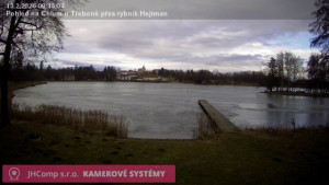 Městys Chlum u Třeboně - Rybník Hejtman - 13.2.2026 v 09:45