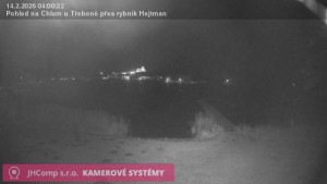 Městys Chlum u Třeboně - Rybník Hejtman - 14.2.2026 v 04:00 Městys Chlum u Třeboně - Rybník Hejtman - 14.2.2026 v 04:00