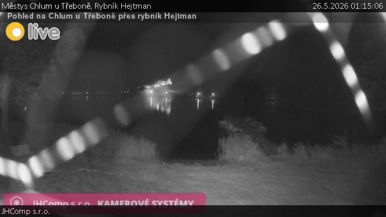 Městys Chlum u Třeboně - Rybník Hejtman - 26.5.2026 v 01:15