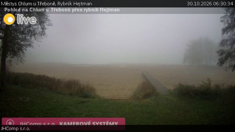 Městys Chlum u Třeboně - Rybník Hejtman - 30.10.2026 v 06:30
