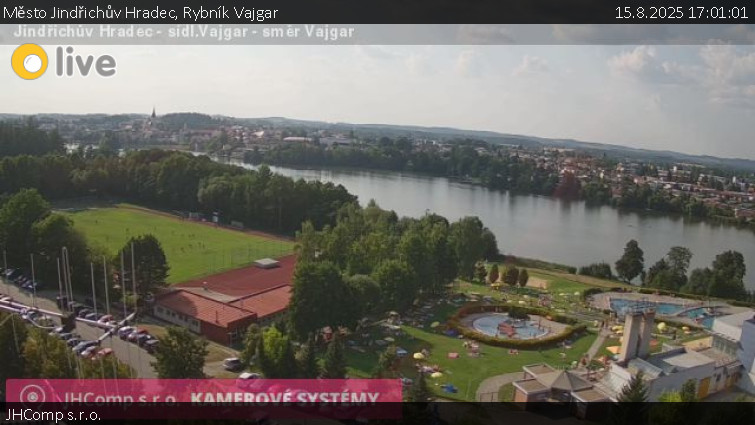 Město Jindřichův Hradec - Rybník Vajgar - 15.8.2025 v 17:01