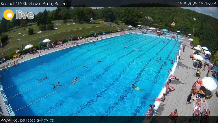 Koupaliště Slavkov u Brna - Bazén - 15.8.2025 v 13:16