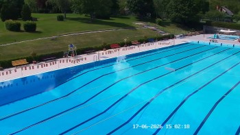 Freibad Slavkov bei Brünn