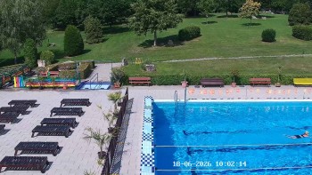 Freibad Slavkov bei Brünn