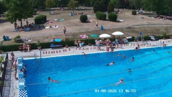Freibad Slavkov bei Brünn