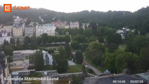Město Mariánské Lázně - Kolonáda - 3.7.2025 v 05:15