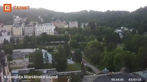 Město Mariánské Lázně - Kolonáda - 3.7.2025 v 05:45