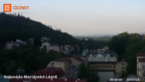 Město Mariánské Lázně - Kolonáda - 3.7.2025 v 06:00