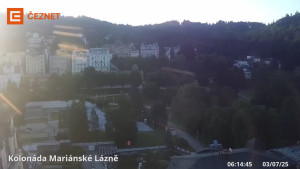 Město Mariánské Lázně - Kolonáda - 3.7.2025 v 06:15