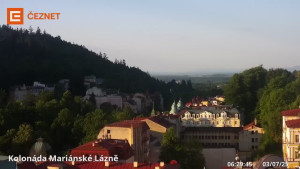 Město Mariánské Lázně - Kolonáda - 3.7.2025 v 06:30