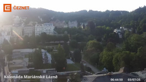 Město Mariánské Lázně - Kolonáda - 3.7.2025 v 06:45