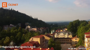 Město Mariánské Lázně - Kolonáda - 3.7.2025 v 07:00