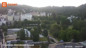 Město Mariánské Lázně - Kolonáda - 3.7.2025 v 07:15