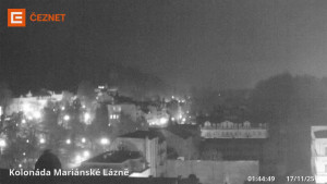 Město Mariánské Lázně - Kolonáda - 17.11.2025 v 01:45 Město Mariánské Lázně - Kolonáda - 17.11.2025 v 01:45