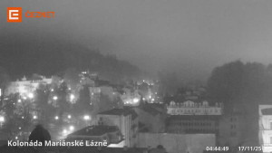 Město Mariánské Lázně - Kolonáda - 17.11.2025 v 04:45 Město Mariánské Lázně - Kolonáda - 17.11.2025 v 04:45