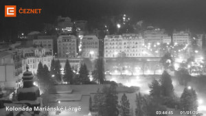 Město Mariánské Lázně - Kolonáda - 1.1.2026 v 03:45