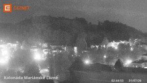 Město Mariánské Lázně - Kolonáda - 31.7.2026 v 02:45 Město Mariánské Lázně - Kolonáda - 31.7.2026 v 02:45