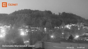 Město Mariánské Lázně - Kolonáda - 31.7.2026 v 04:45 Město Mariánské Lázně - Kolonáda - 31.7.2026 v 04:45