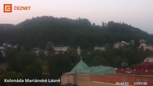 Město Mariánské Lázně - Kolonáda - 31.7.2026 v 05:45 Město Mariánské Lázně - Kolonáda - 31.7.2026 v 05:45