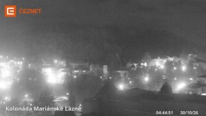 Stadt Marienbad - Kolonnade - 30.10.2026 v 04:45 Stadt Marienbad - Kolonnade - 30.10.2026 v 04:45