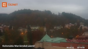 Stadt Marienbad - Kolonnade - 30.10.2026 v 06:45 Stadt Marienbad - Kolonnade - 30.10.2026 v 06:45
