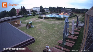 Koupaliště Tachov - Bazén - 3.7.2025 v 10:45