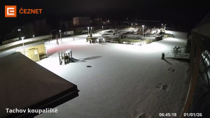 Koupaliště Tachov - Bazén - 1.1.2026 v 06:45 Koupaliště Tachov - Bazén - 1.1.2026 v 06:45