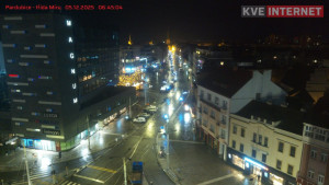 Město Pardubice - Třída Míru - 5.12.2025 v 06:45