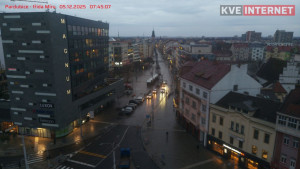 Město Pardubice - Třída Míru - 5.12.2025 v 07:45