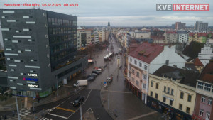 Město Pardubice - Třída Míru - 5.12.2025 v 08:45