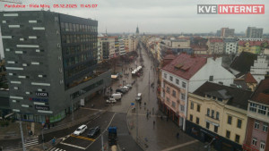 Město Pardubice - Třída Míru - 5.12.2025 v 11:45