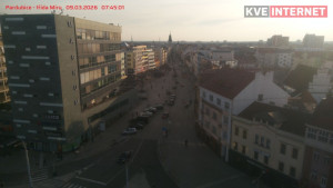 Město Pardubice - Třída Míru - 9.3.2026 v 07:45