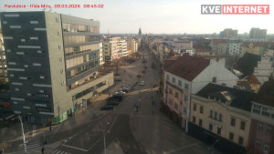 Město Pardubice - Třída Míru - 9.3.2026 v 08:45