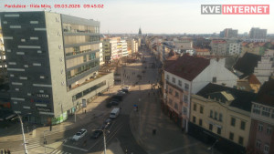 Město Pardubice - Třída Míru - 9.3.2026 v 09:45