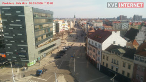 Město Pardubice - Třída Míru - 9.3.2026 v 11:15