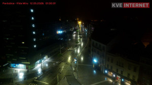 Město Pardubice - Třída Míru - 12.5.2026 v 01:00 Město Pardubice - Třída Míru - 12.5.2026 v 01:00