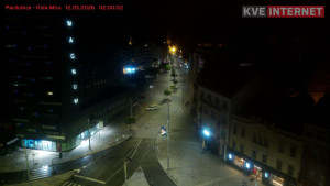 Město Pardubice - Třída Míru - 12.5.2026 v 02:00 Město Pardubice - Třída Míru - 12.5.2026 v 02:00