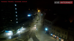 Město Pardubice - Třída Míru - 12.5.2026 v 02:15 Město Pardubice - Třída Míru - 12.5.2026 v 02:15